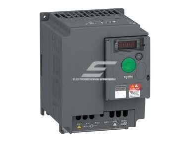 Dažnio keitiklis | 4kW | 380-460V, | 3F | Schneider Electric | Easy Altivar 310 | ATV310HU40N4E Dažnio keitiklis | 4kW | 380-460V, | 3F | Schneider Electric | Easy Altivar 310 | ATV310HU40N4E
