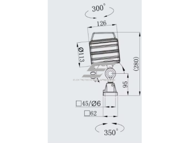 LED darbo šviestuvas staklėms | aukštas šviesos tikslumas | 7.5 W | IP65 | CNC apšvietimas | aliuminio korpusas | ONN-M1 2 LED darbo šviestuvas staklėms | aukštas šviesos tikslumas | 7.5 W | IP65 | CNC apšvietimas | aliuminio korpusas | ONN-M1 2