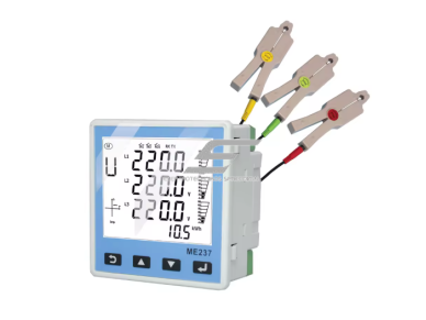 Trifazis daugiafunkcis išmanusis elektros matuoklis | panelinis montavimas | Modbus RS485 | ME237 1 Trifazis daugiafunkcis išmanusis elektros matuoklis | panelinis montavimas | Modbus RS485 | ME237 1