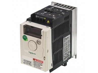 Dažnio keitiklis | 0,37kW | 230V | 1F | Schneider Electric | Inverter Drive | 4.9 A ALTIVAR 12 | ATV12H037M2