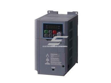 Dažnio keitiklis | 3F | 1,5/2,2kW | 4,0/5,1A | potenciometras | EMC filtras | IP20 | LSLV0015G100-4EOFN