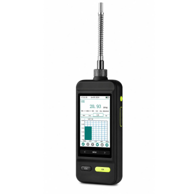 TVOC gaistošo organisko savienojumu gāzes mērītājs | analizators | augstas jutības PID analizators | 0-1.000 ppm | skaņas / gaismas trauksme 2 TVOC gaistošo organisko savienojumu gāzes mērītājs | analizators | augstas jutības PID analizators | 0-1.000 ppm | skaņas / gaismas trauksme 2