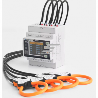 Multi-channel three-phase smart energy meter | DIN rail mounted | 6 tariffs | 220 V AC | MODBUS RS485 | ME231N2 1 Multi-channel three-phase smart energy meter | DIN rail mounted | 6 tariffs | 220 V AC | MODBUS RS485 | ME231N2 1