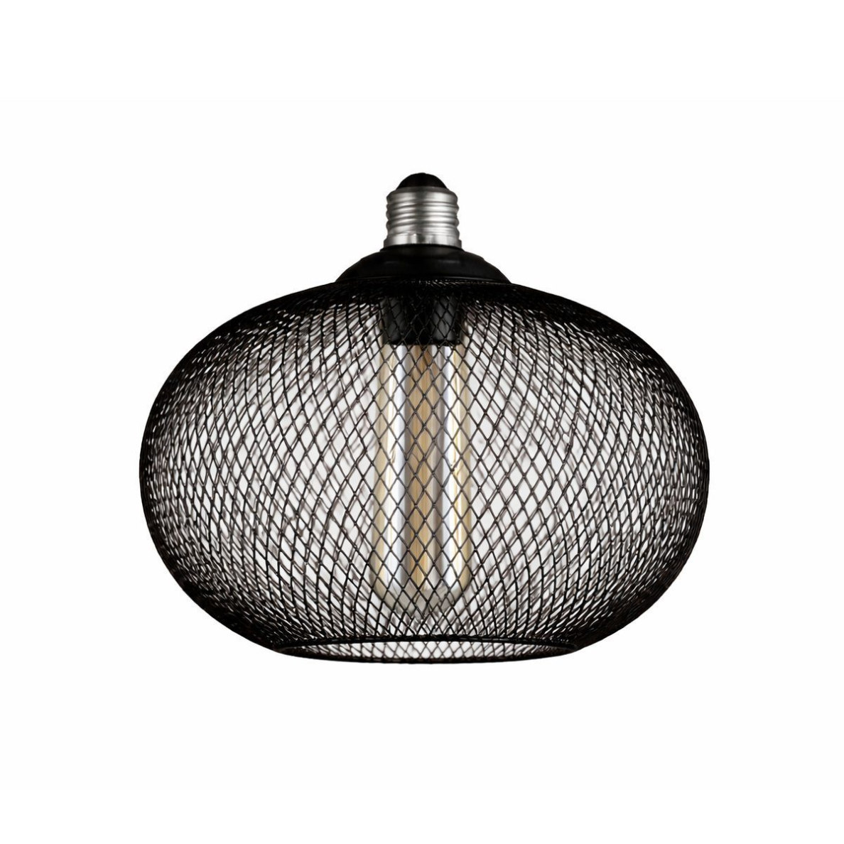 Dekoratiivne LED-lamp E27 | musta ažuurse kupliga | 2,5 W | 1800K | 188 lm | 300° | 200 × 180 mm | IP20 | Optonica SP3-B1