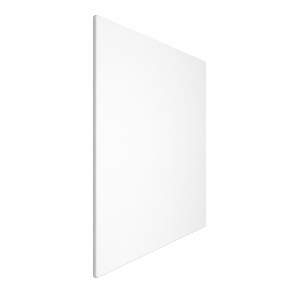 Decorative fan panel | EON D100/125 | 179x179 mm | glass | white color Decorative fan panel | EON D100/125 | 179x179 mm | glass | white color
