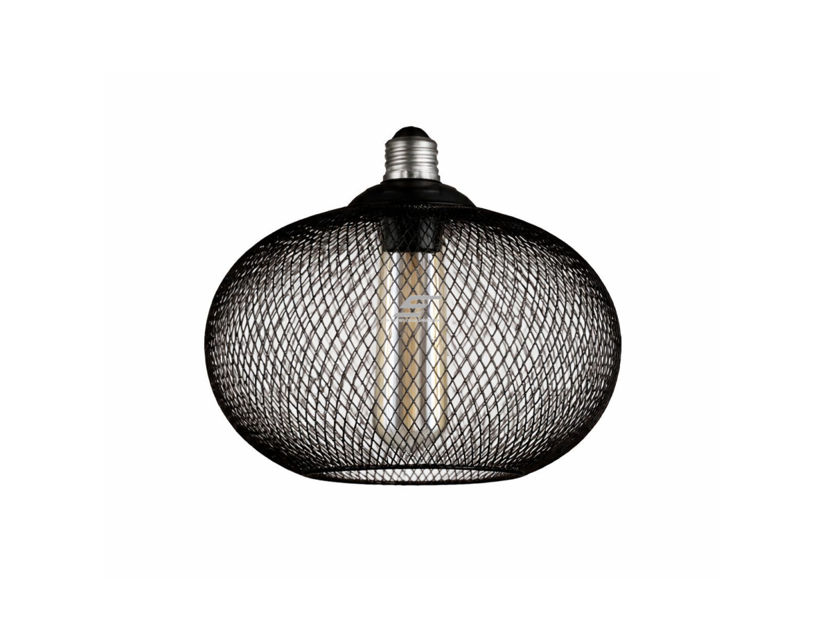 Dekoratyvinė LED lemputė E27 | su ažūriniu juodu gaubtu | 2.5W | 1800K | 188 lm | 300° | 200 x 180 mm | IP20 | Optonica SP3-B1 Dekoratyvinė LED lemputė E27 | su ažūriniu juodu gaubtu | 2.5W | 1800K | 188 lm | 300° | 200 x 180 mm | IP20 | Optonica SP3-B1
