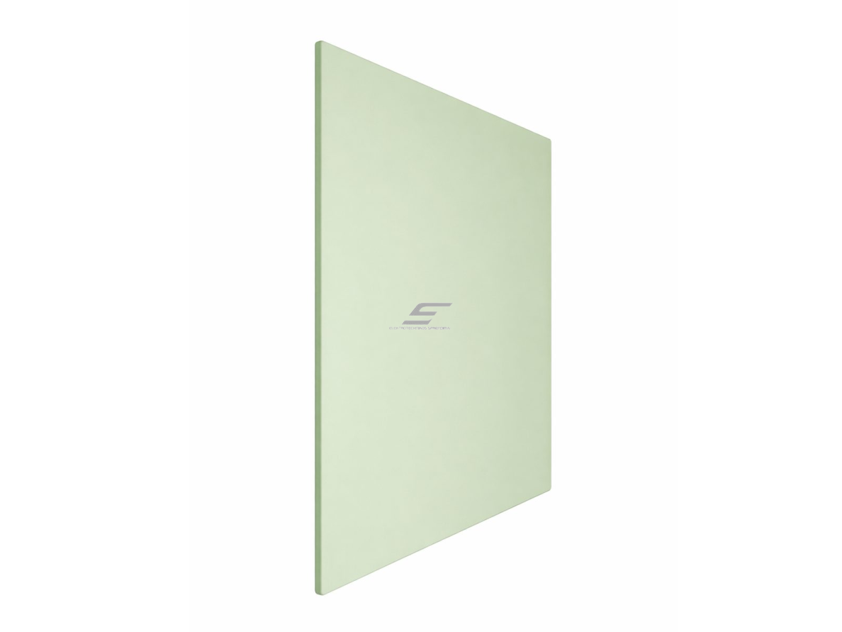 Dekoratyvinė ventiliatoriaus panelė | EON D100/125 | 179x179 mm | stiklas | šviesiai žalios spalvos