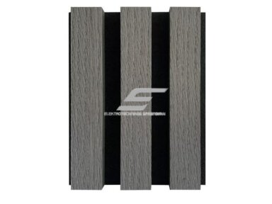Dekoratyvinė akustinė sienų | lubų plokštė | lamelė | apdaila | 600x600x22mm | MDF + PET | natūralus pilkas ąžuolas Dekoratyvinė akustinė sienų | lubų plokštė | lamelė | apdaila | 600x600x22mm | MDF + PET | natūralus pilkas ąžuolas