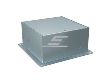 Dėžutė į grindis | įleidžiama | 4 modulių | 228x228x100/125mm | betonuojama | plieninė | pilka | Schneider Electric | Unica System+ | INS52001 Dėžutė į grindis | įleidžiama | 4 modulių | 228x228x100/125mm | betonuojama | plieninė | pilka | Schneider Electric | Unica System+ | INS52001