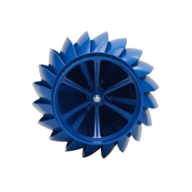 Rotary deflector D160 | ball bearings | ABS plastic | blue Rotary deflector D160 | ball bearings | ABS plastic | blue
