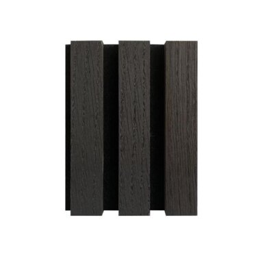 Dekoracyjny panel akustyczny ścienny | sufitowy | panel lamelowy | wykończenie wnętrz | 600x600x22mm | MDF + PET | naturalny dymiony dąb Dekoracyjny panel akustyczny ścienny | sufitowy | panel lamelowy | wykończenie wnętrz | 600x600x22mm | MDF + PET | naturalny dymiony dąb