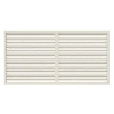 Decorative radiator grilles - finishing | plastic | 600x1200x30mm | ivory color | R60120P Decorative radiator grilles - finishing | plastic | 600x1200x30mm | ivory color | R60120P