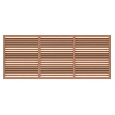 Dekoratiivsed radiaatorivõrgud - viimistlus | plastik | 600x1500x30mm | pruun/kirsipunane värv | R60150P