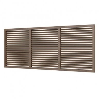 Decorative radiator grilles - finish | plastic | 600x1500x30mm | brown/oak color | R60150P Decorative radiator grilles - finish | plastic | 600x1500x30mm | brown/oak color | R60150P