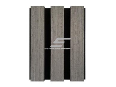 Dekoratyvinė akustinė sienų | lubų plokštė | lamelė | apdaila | 600x600x22mm | MDF + PET | pilko ąžuolo imitacija Dekoratyvinė akustinė sienų | lubų plokštė | lamelė | apdaila | 600x600x22mm | MDF + PET | pilko ąžuolo imitacija