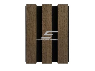 Dekoratyvinė akustinė sienų | lubų plokštė | lamelė | apdaila | 600x600x22mm | MDF + PET | natūralus alyvuotas ąžuolas Dekoratyvinė akustinė sienų | lubų plokštė | lamelė | apdaila | 600x600x22mm | MDF + PET | natūralus alyvuotas ąžuolas