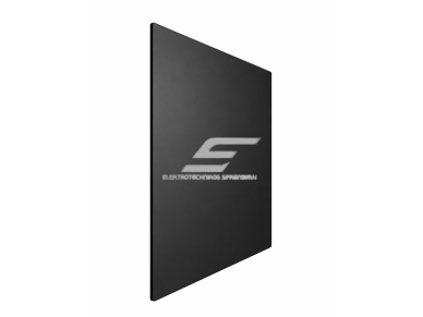 Dekoratyvinė ventiliatoriaus panelė | EON D100/125 | 175x175 mm | plastikas | matinės juodos spalvos