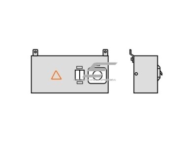 Dėžė su pažeminančiu transformatoriumi | 12V | 0,25KW | 220V | IP44 | PTD-L-0.25/12s Dėžė su pažeminančiu transformatoriumi | 12V | 0,25KW | 220V | IP44 | PTD-L-0.25/12s