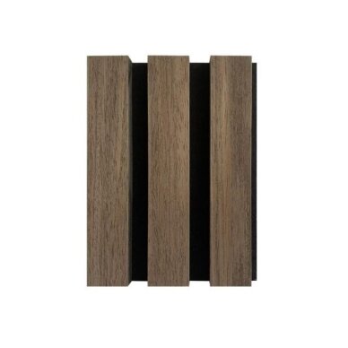 Dekoracyjny panel akustyczny ścienny | sufitowy | panel lamelowy | wykończenie wnętrz | 2400x600x22mm | MDF + PET | imitacja dębu wędzonego Dekoracyjny panel akustyczny ścienny | sufitowy | panel lamelowy | wykończenie wnętrz | 2400x600x22mm | MDF + PET | imitacja dębu wędzonego