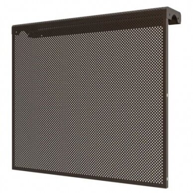 Dekoratiivne terasest radiaatori rest – viimistlus | 6-sektsioonilisele malmradiaatorile | perforeeritud | metallist | 590x610x140mm | must | DRG6 perf be Dekoratiivne terasest radiaatori rest – viimistlus | 6-sektsioonilisele malmradiaatorile | perforeeritud | metallist | 590x610x140mm | must | DRG6 perf be