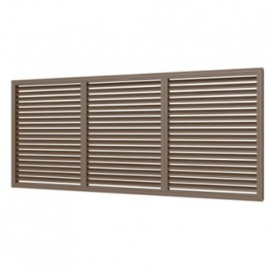 Decorative radiator grilles - finish | plastic | 600x1500x30mm | brown/oak color | R60150P Decorative radiator grilles - finish | plastic | 600x1500x30mm | brown/oak color | R60150P