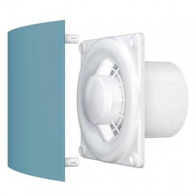 Dekoratiivpaneel ventilaatoritele | 172x172x38mm | Plastmass | Sinine värv 2
