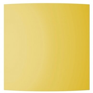 Panel dekoracyjny do wentylatorów | 172x172x38mm | plastikowy | żółty kolor Panel dekoracyjny do wentylatorów | 172x172x38mm | plastikowy | żółty kolor