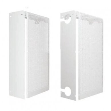 Dekoratiivne külgpaneel terasradiaatori restidele | metall | 610x140mm | valge 2 Dekoratiivne külgpaneel terasradiaatori restidele | metall | 610x140mm | valge 2