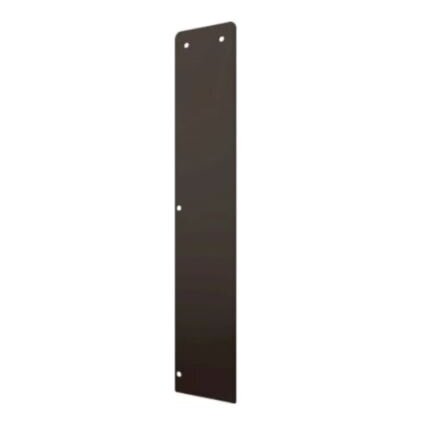 Dekoracyjny panel boczny do stalowych kratek grzejnikowych | metalowy | 610x140mm | brązowy Dekoracyjny panel boczny do stalowych kratek grzejnikowych | metalowy | 610x140mm | brązowy