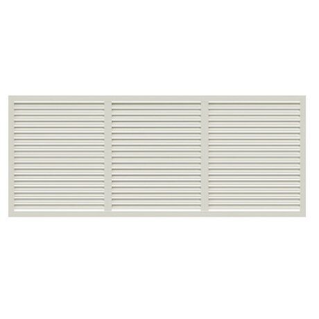 Dekoracyjne kraty grzejnikowe - wykończenie | plastikowe | 600x1500x30mm | kolor kości słoniowej | R60150P 1 Dekoracyjne kraty grzejnikowe - wykończenie | plastikowe | 600x1500x30mm | kolor kości słoniowej | R60150P 1