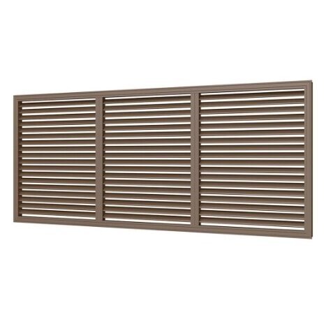 Decorative radiator grilles - finish | plastic | 600x1500x30mm | brown/oak color | R60150P Decorative radiator grilles - finish | plastic | 600x1500x30mm | brown/oak color | R60150P
