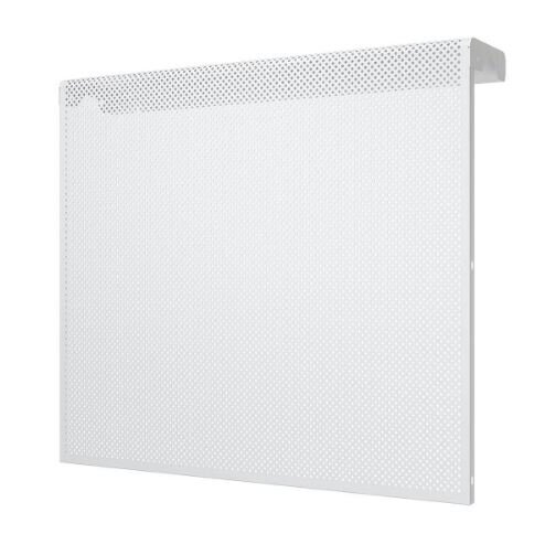 Decorative steel radiator grille – cover | for 7-section cast iron radiator | perforated | metal | 690x610x140mm | white | DRG7 perf Decorative steel radiator grille – cover | for 7-section cast iron radiator | perforated | metal | 690x610x140mm | white | DRG7 perf