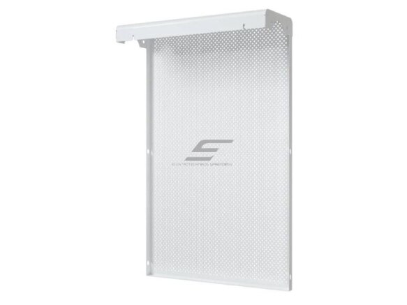 Dekoratyvinės plieninės radiatorių grotelės - apdaila | 4 sekcijų ketaus radiatoriui | perforuotos | metalinės | 390x610x140mm | balta | DRG4 perf 1 Dekoratyvinės plieninės radiatorių grotelės - apdaila | 4 sekcijų ketaus radiatoriui | perforuotos | metalinės | 390x610x140mm | balta | DRG4 perf 1
