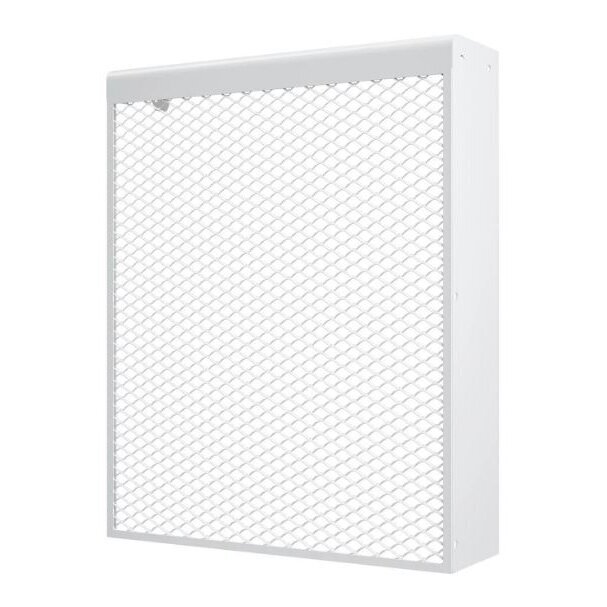 Dekoratīvs tērauda radiatora režģis – apdare | 5 sekciju čuguna radiatoram | metāla | 490x610x140mm | balts | DRG5 3 Dekoratīvs tērauda radiatora režģis – apdare | 5 sekciju čuguna radiatoram | metāla | 490x610x140mm | balts | DRG5 3