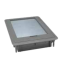 Floor box | recessed 16-module | for concrete installation | plastic | grey Floor box | recessed 16-module | for concrete installation | plastic | grey