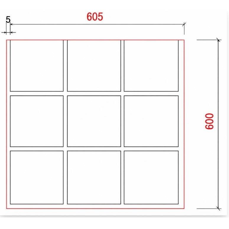 Decorative Acoustic Wall | Ceiling Panel | Square Elements | Interior Cladding | 605x600x18mm | MDF + PET | Oak Finish 1 Decorative Acoustic Wall | Ceiling Panel | Square Elements | Interior Cladding | 605x600x18mm | MDF + PET | Oak Finish 1