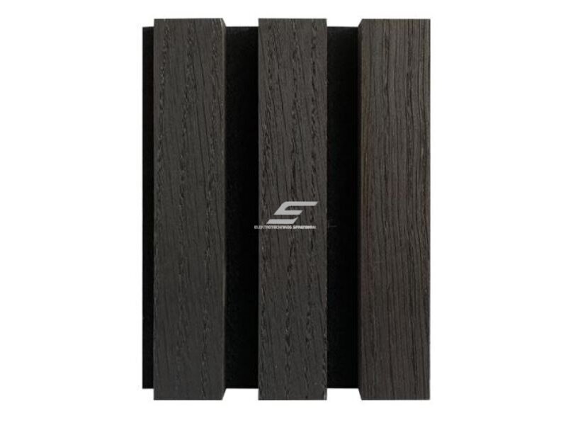 Dekoratyvinė akustinė sienų | lubų plokštė | lamelė | apdaila | 2400x600x22mm | MDF + PET | natūralus dūminis ąžuolas Dekoratyvinė akustinė sienų | lubų plokštė | lamelė | apdaila | 2400x600x22mm | MDF + PET | natūralus dūminis ąžuolas