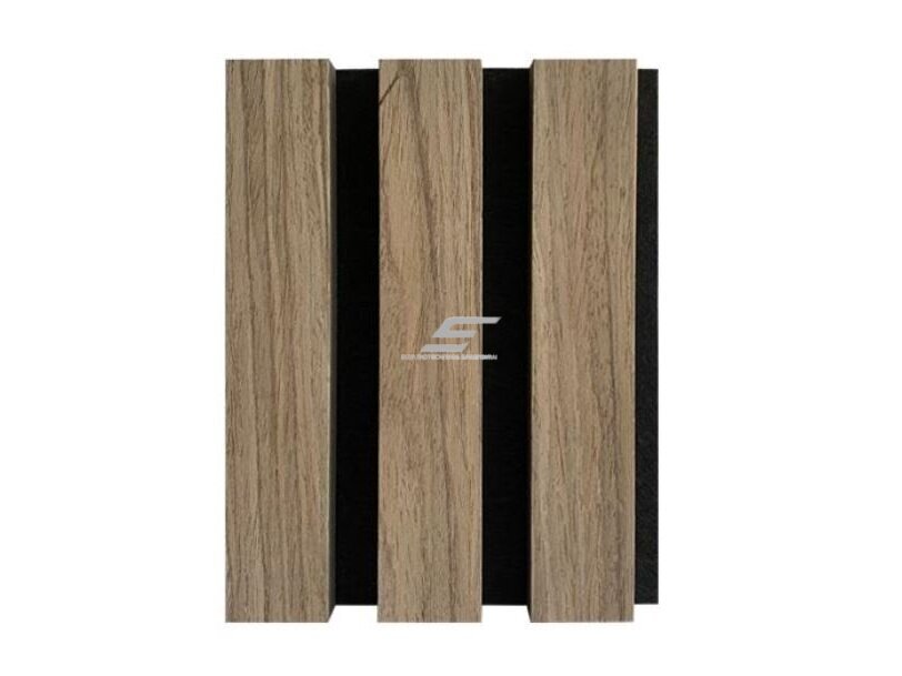 Dekoratyvinė akustinė sienų | lubų plokštė | lamelė | apdaila | 600x600x22mm | MDF + PET | riešutmedžio imitacija Dekoratyvinė akustinė sienų | lubų plokštė | lamelė | apdaila | 600x600x22mm | MDF + PET | riešutmedžio imitacija