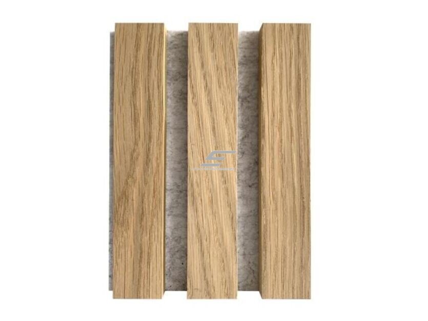 Dekoratyvinė akustinė sienų | lubų plokštė | lamelė | apdaila | 3000x600x22mm | MDF + PET | natūralus balintas ąžuolas Dekoratyvinė akustinė sienų | lubų plokštė | lamelė | apdaila | 3000x600x22mm | MDF + PET | natūralus balintas ąžuolas
