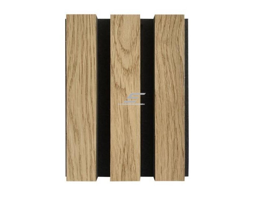 Dekoratyvinė akustinė sienų | lubų plokštė | lamelė | apdaila | 600x600x22mm | MDF + PET | natūralus balintas ąžuolas Dekoratyvinė akustinė sienų | lubų plokštė | lamelė | apdaila | 600x600x22mm | MDF + PET | natūralus balintas ąžuolas