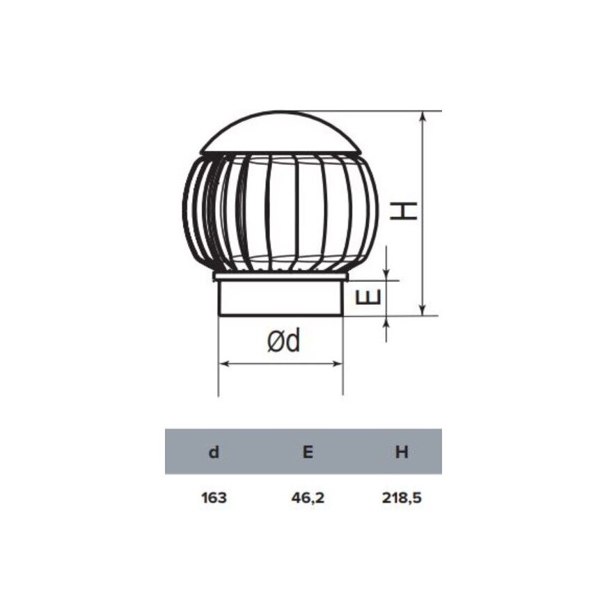 Rotary deflector D160 | ball bearings | ABS plastic | blue 2 Rotary deflector D160 | ball bearings | ABS plastic | blue 2