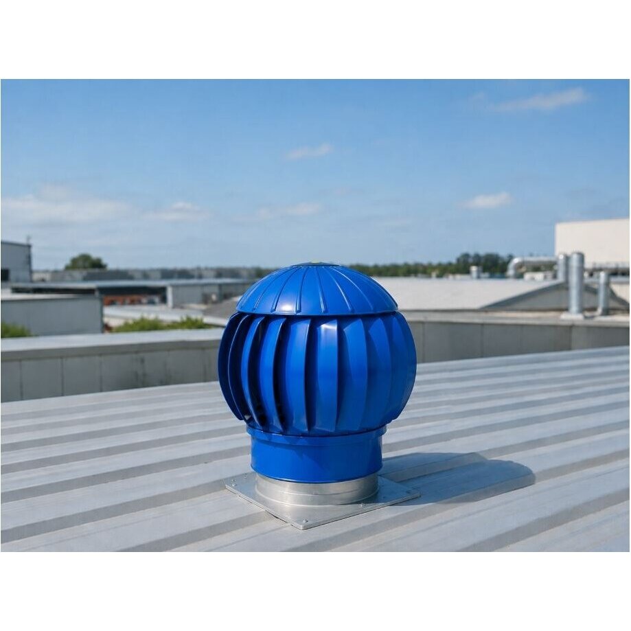 Rotary deflector D160 | ball bearings | ABS plastic | blue 4 Rotary deflector D160 | ball bearings | ABS plastic | blue 4