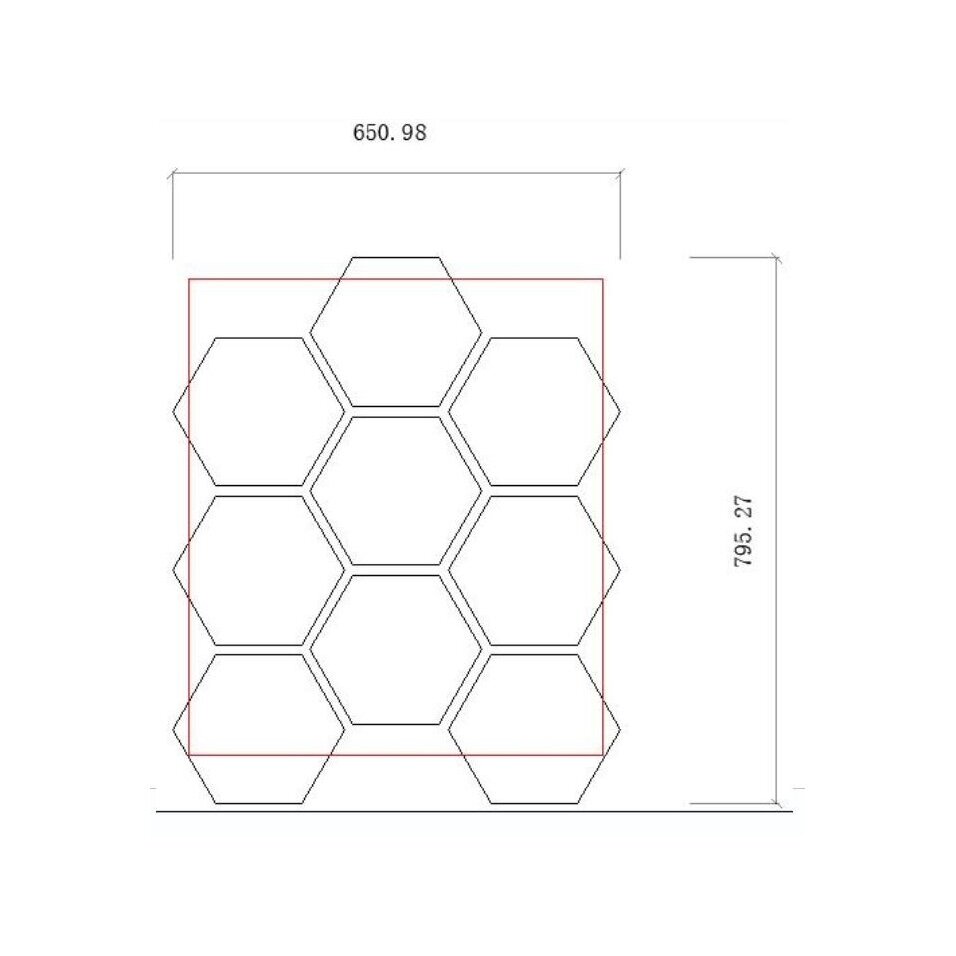 Dekoracyjny panel akustyczny ścienny | sufitowy | okładzina | wzór plastra miodu | sześciokątny wzór | 795,27x650,98x18mm | MDF + PET | Imitacja jasnego orzecha 1 Dekoracyjny panel akustyczny ścienny | sufitowy | okładzina | wzór plastra miodu | sześciokątny wzór | 795,27x650,98x18mm | MDF + PET | Imitacja jasnego orzecha 1