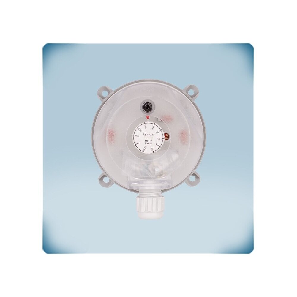 Diferentsiaalrõhulüliti | 50-500Pa | ümberlülitav kontakt | 250VAC | IP54 | Sentera Controls | PSW--500 1