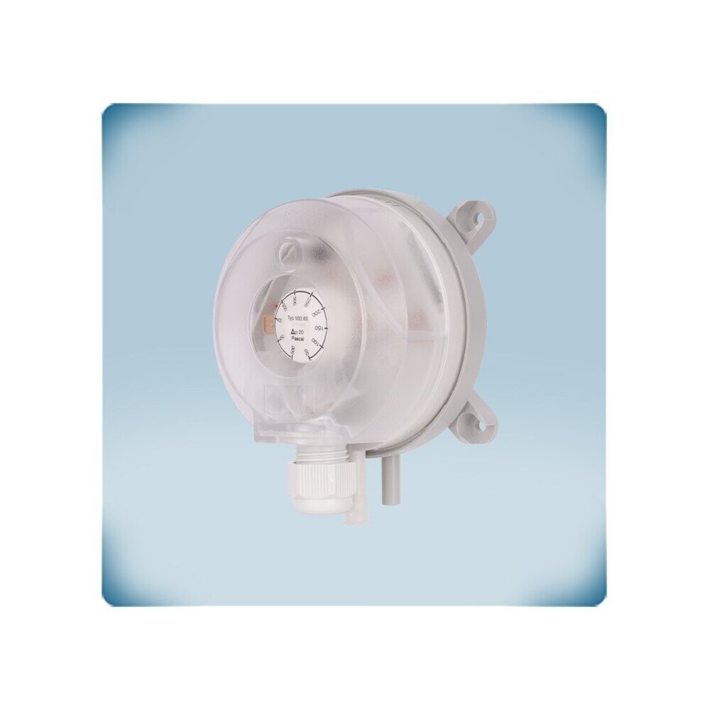 Diferentsiaalrõhulüliti | 50-500Pa | ümberlülitav kontakt | 250VAC | IP54 | Sentera Controls | PSW--500 2