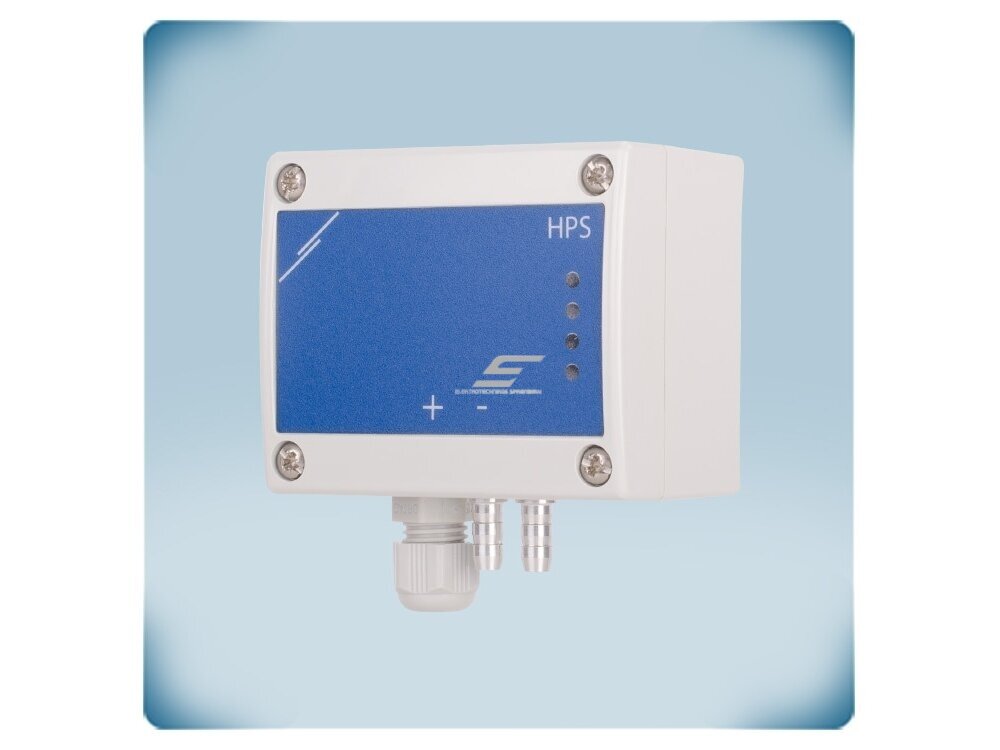 Diferencinio slėgio PI valdiklis sklendžių pavaroms | 0-1000Pa | 0-10VDC/0-20mA/PWM | Modbus RTU | 24VAC/VDC | IP65 | Sentera Controls | HPSAG-1K0 2