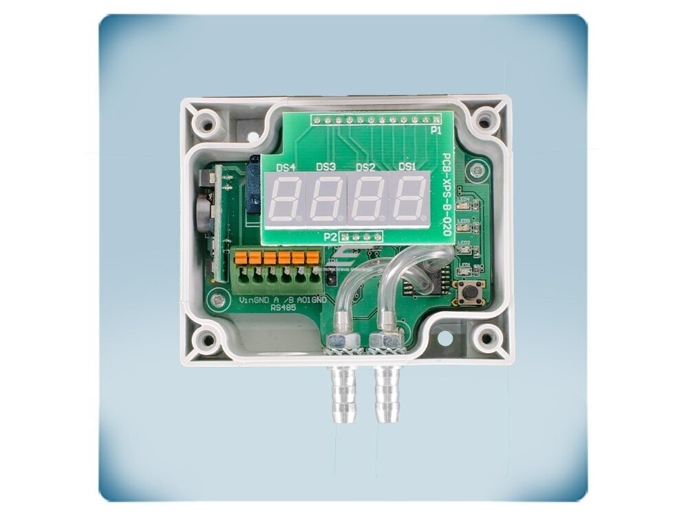 Diferencinio slėgio PI valdiklis sklendžių pavaroms su ekranu | 0-1000Pa | 0-10VDC/0-20mA/PWM | Modbus RTU | 24VAC/VDC | IP65 | Sentera Controls | DPSAG-1K0 5 Diferencinio slėgio PI valdiklis sklendžių pavaroms su ekranu | 0-1000Pa | 0-10VDC/0-20mA/PWM | Modbus RTU | 24VAC/VDC | IP65 | Sentera Controls | DPSAG-1K0 5