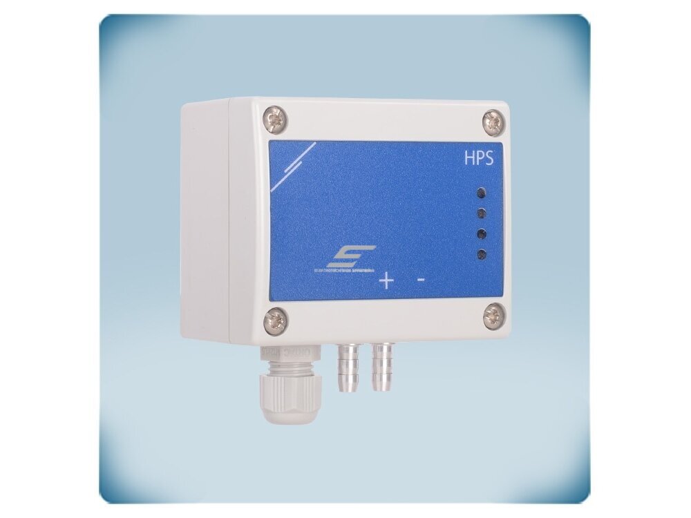 Diferencinio slėgio PI valdiklis ventiliatoriams | 0-1000Pa | 0-10VDC/0-20mA/PWM | Modbus RTU | 24VDC | IP65 | Sentera Controls | HPSPF-1K0 2