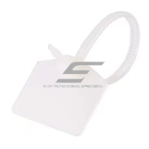 Cable marking ties | 4x150mm | white | 100 pcs.
