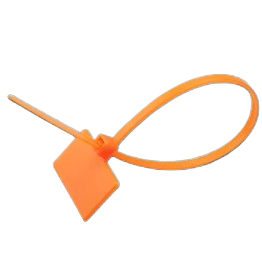 Cable marking ties | 3x110mm | orange | 100 pcs.